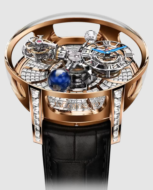Jacob & Co astronomia tourbillon baguette ROSE GOLD, BAGUETTE 5 MINUTES replica watch AT810.40.BD.BD.B Jacob & Co astronomia tourbillon baguette ROSE GOLD, BAGUETTE 5 MINUTES replica watch AT810.40.BD.BD.B
